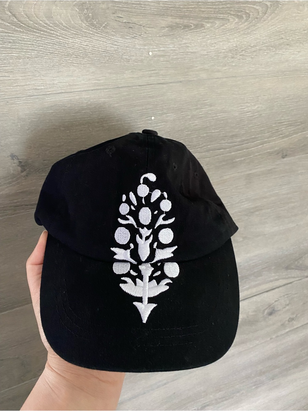 FP Movement Hat Black White Logo